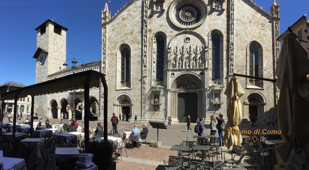 Ancient Courtyard Bonanomi In Como Historic Centre Chambre photo